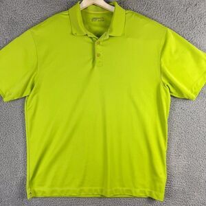Nike Golf‎ Polo Shirt Mens XL Green Fit Dry Golfer Business Casual Office Preppy